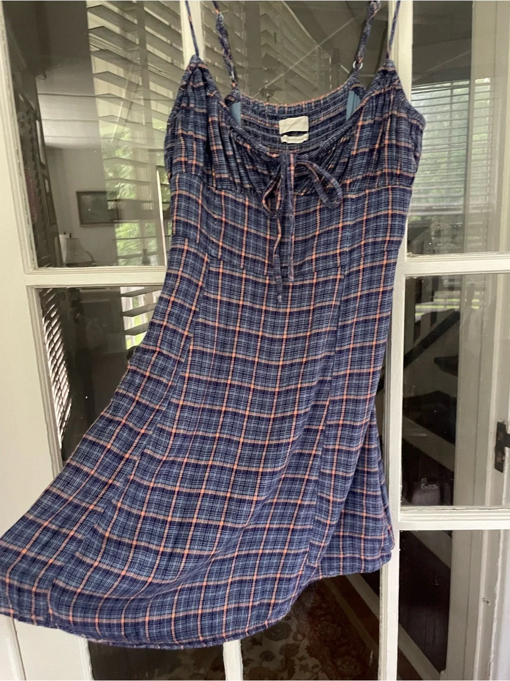Urban Outfitters Plaid Summer Dress Size Small